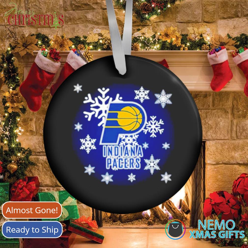 Indiana Pacers Christmas Ornaments 2022 Indiana Pacers Merry Christmas Ornament