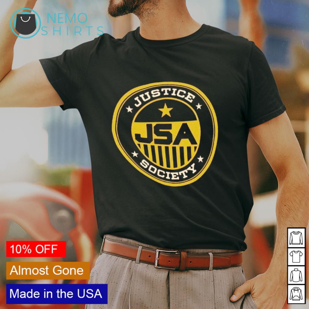 justice society of america t shirt