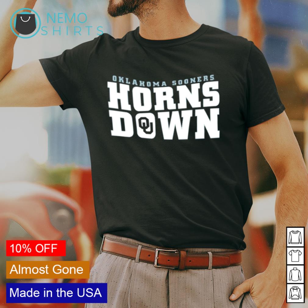 oklahoma horns down shirt