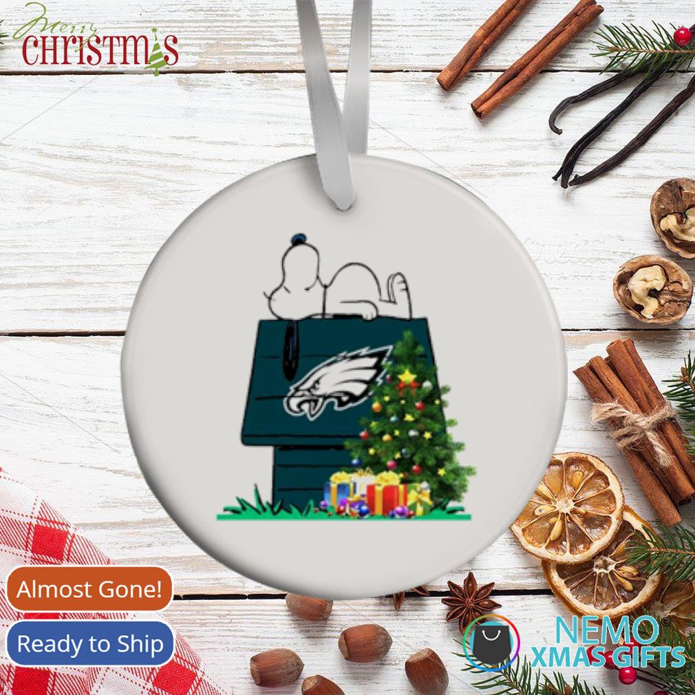 Snoopy Philadelphia Eagles NFL Christmas 2023 Ornament