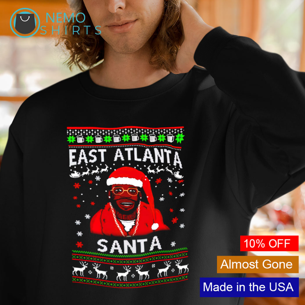 Gucci Mane East Atlanta Santa Christmas shirt, hoodie, sweater and v-neck t- shirt
