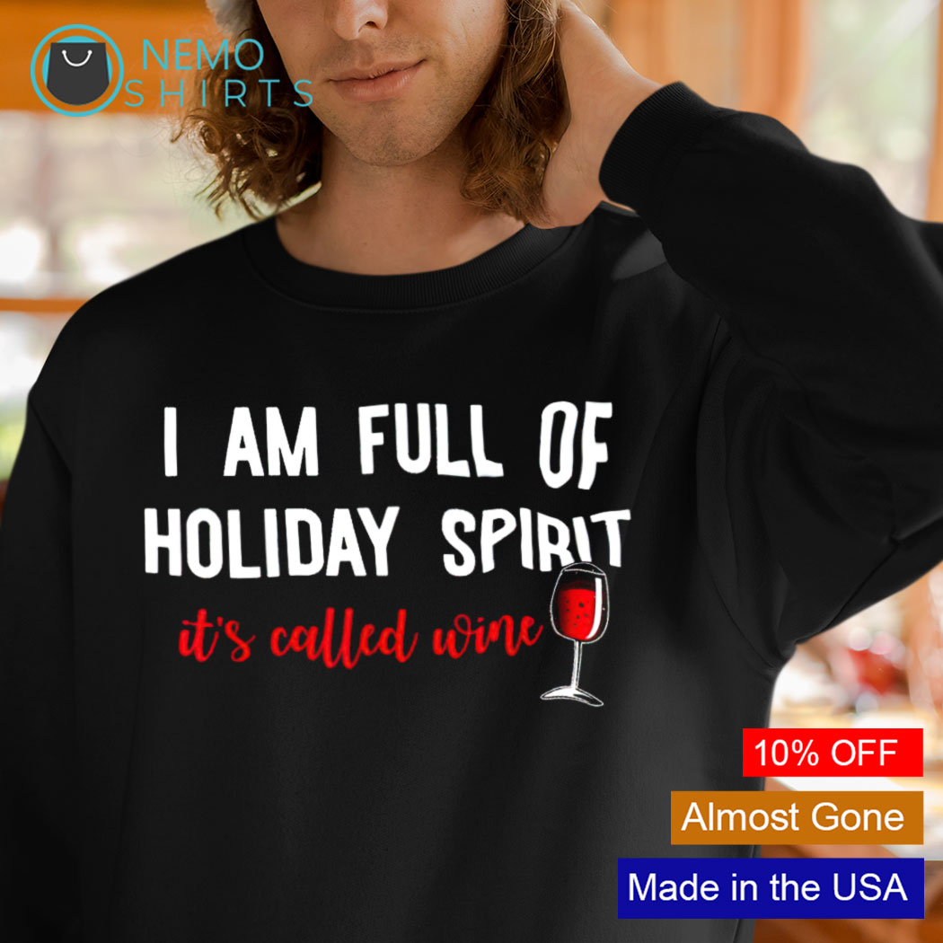 holiday wine shirts