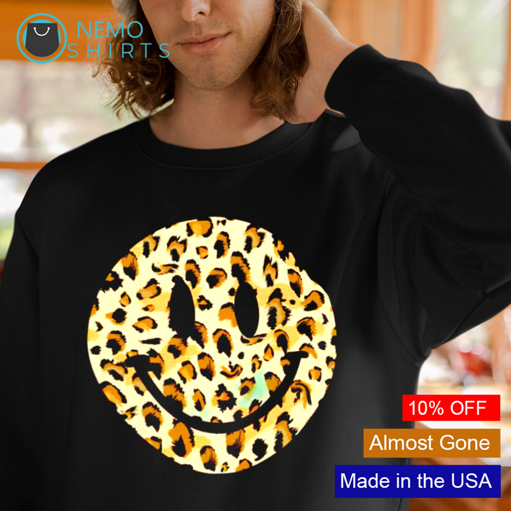 leopard face shirt