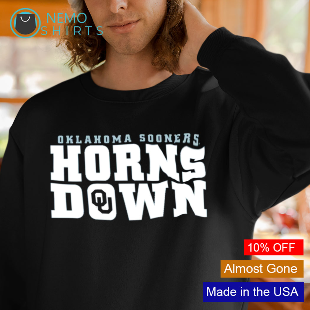 oklahoma horns down shirt