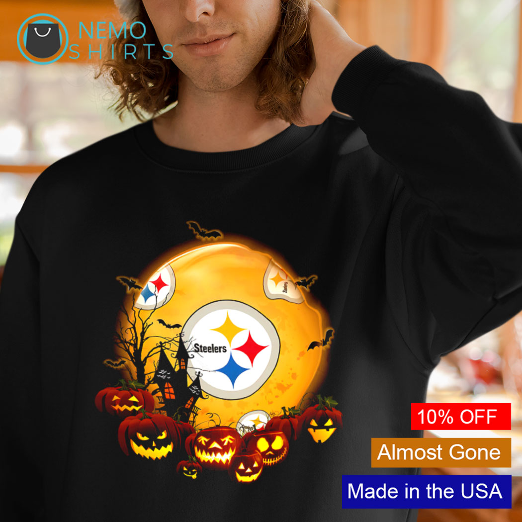 Pittsburgh Steelers hunter moon Halloween shirt, hoodie, sweater and v-neck  t-shirt