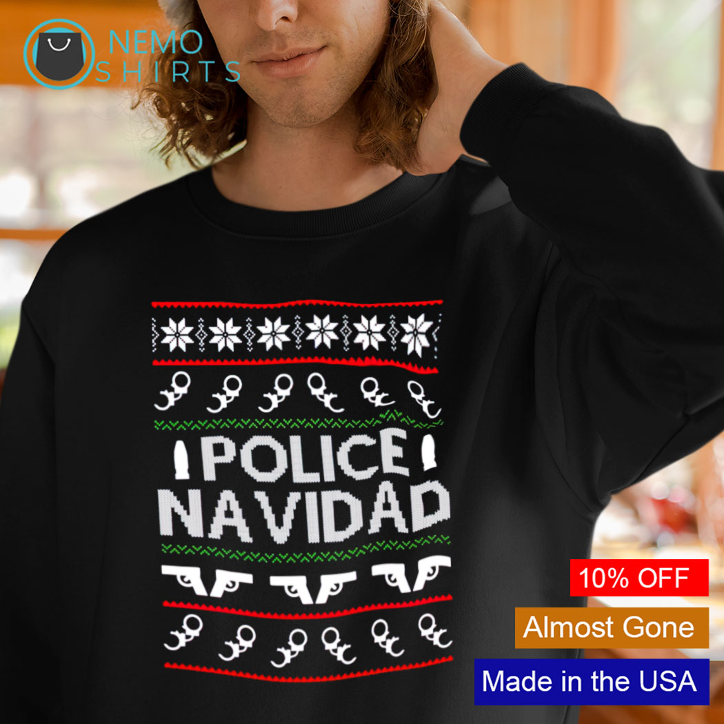 police navidad shirt