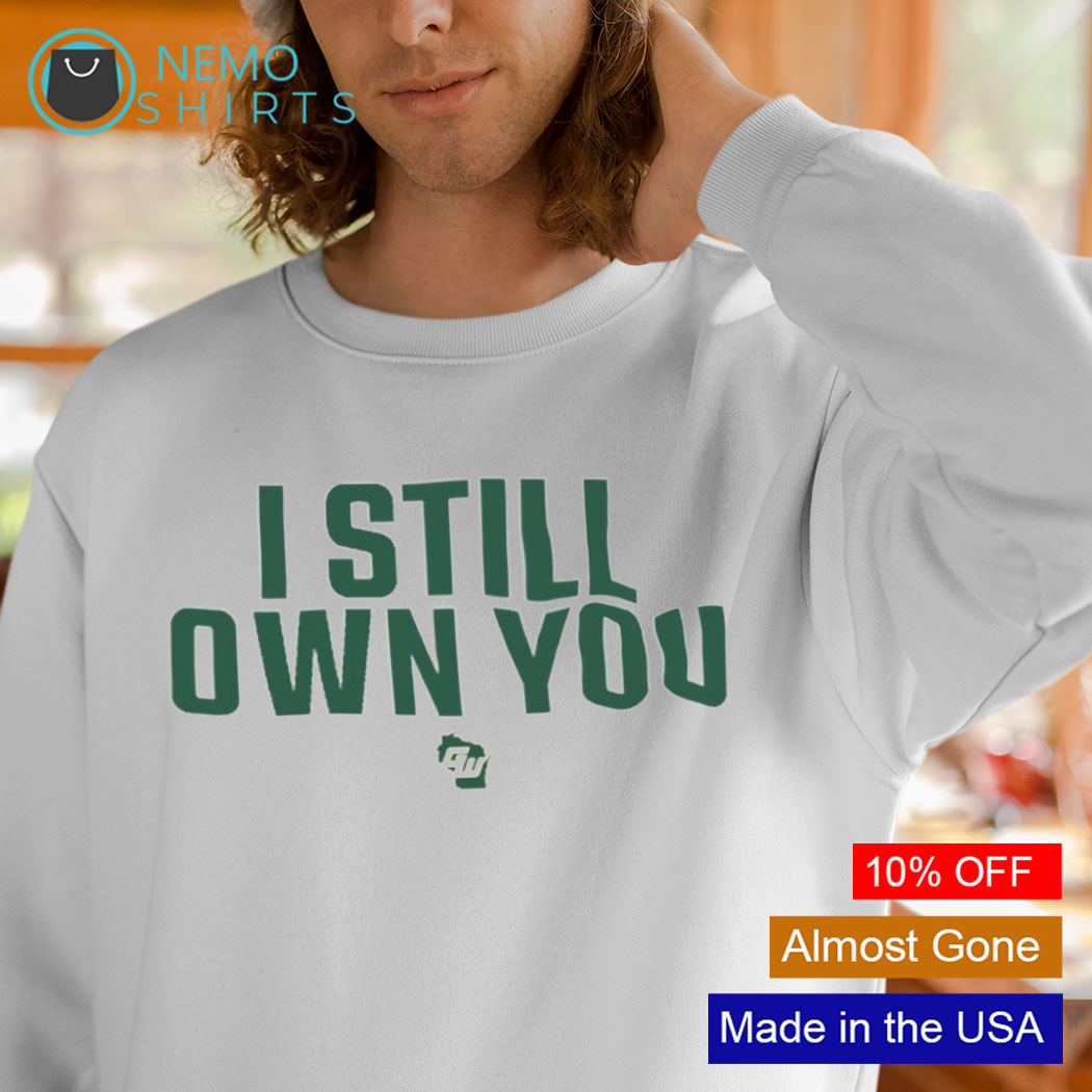 Aaron Rodgers: I Still Own You T-Shirt NFLPA Licensed, 55% OFF