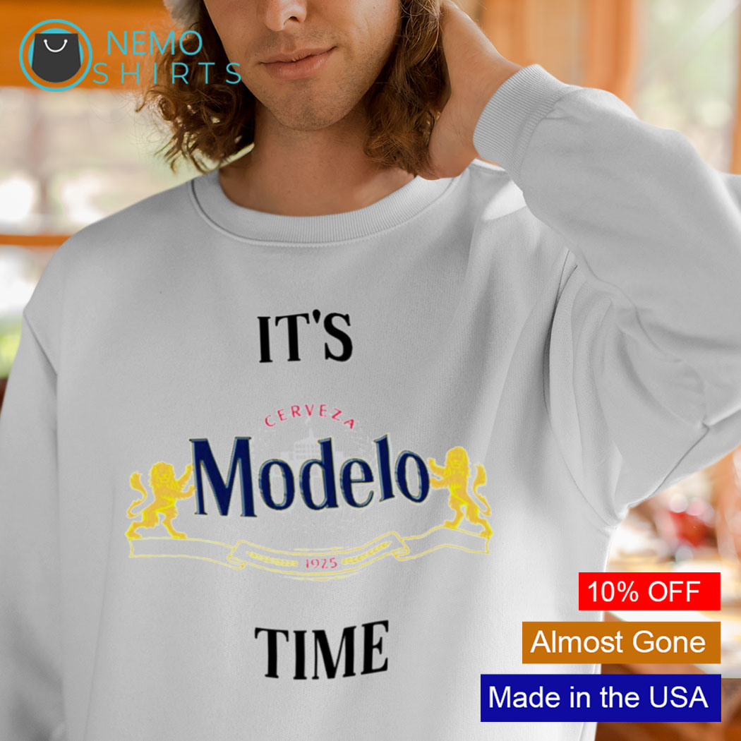 It s modelo time Cerveza Mexican beer shirt hoodie sweater and v