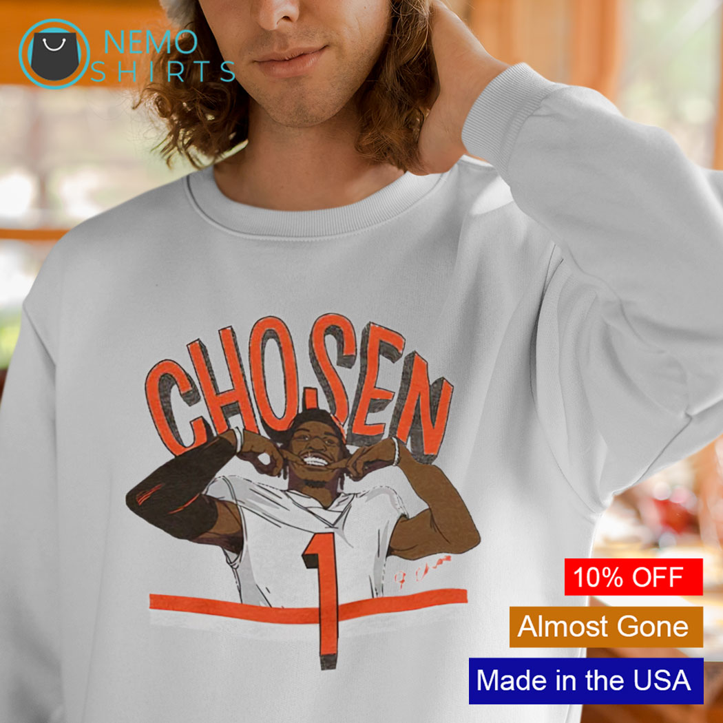 Ja'Marr Chase smile chosen 1 signature shirt, hoodie, sweater and v-neck t- shirt