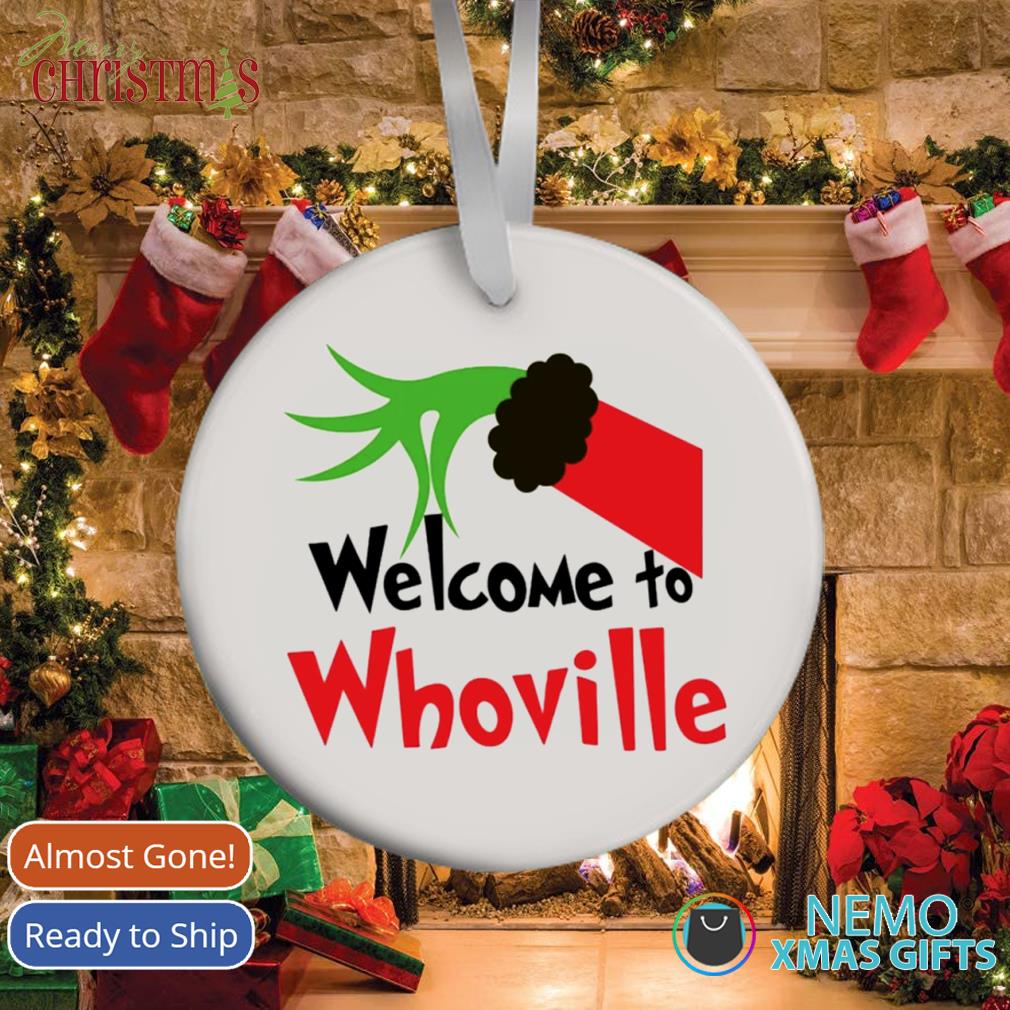 Welcome to whoville Grinch theme newest ceramic Christmas tree