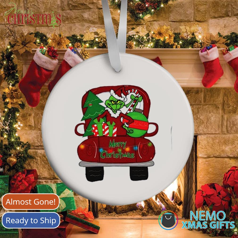 https://images.nemoshirt.com/2021/11/merry-christmas-grinch-truck-ornament-white-xmas.jpg