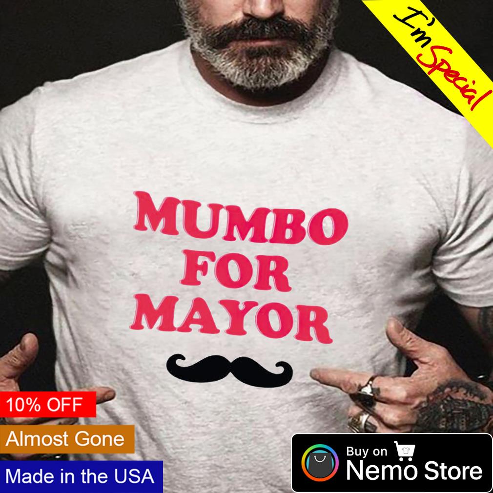 mumbo for mayor t shirt uk