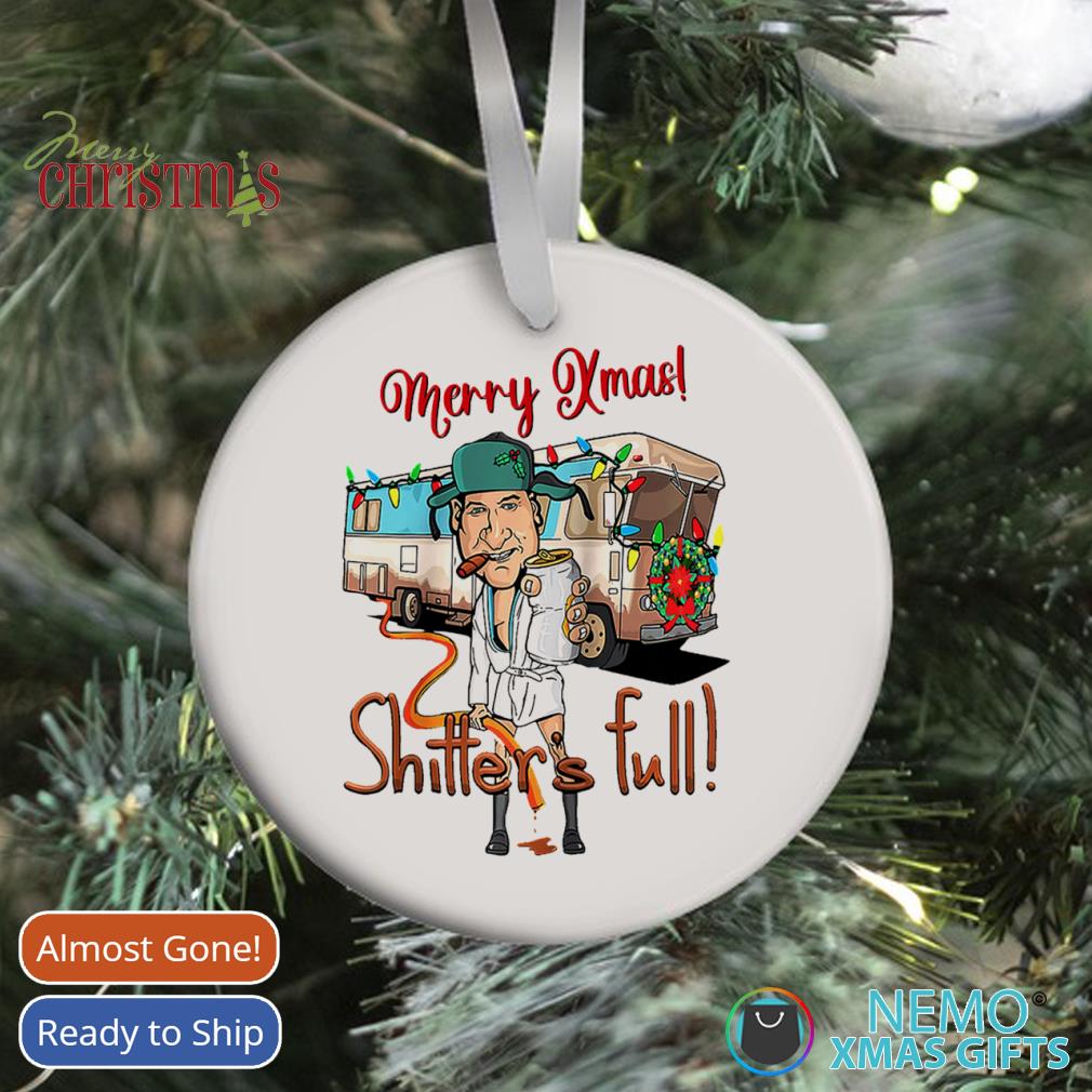 National Lampoon Merry Christmas Shitter's Full Ornament