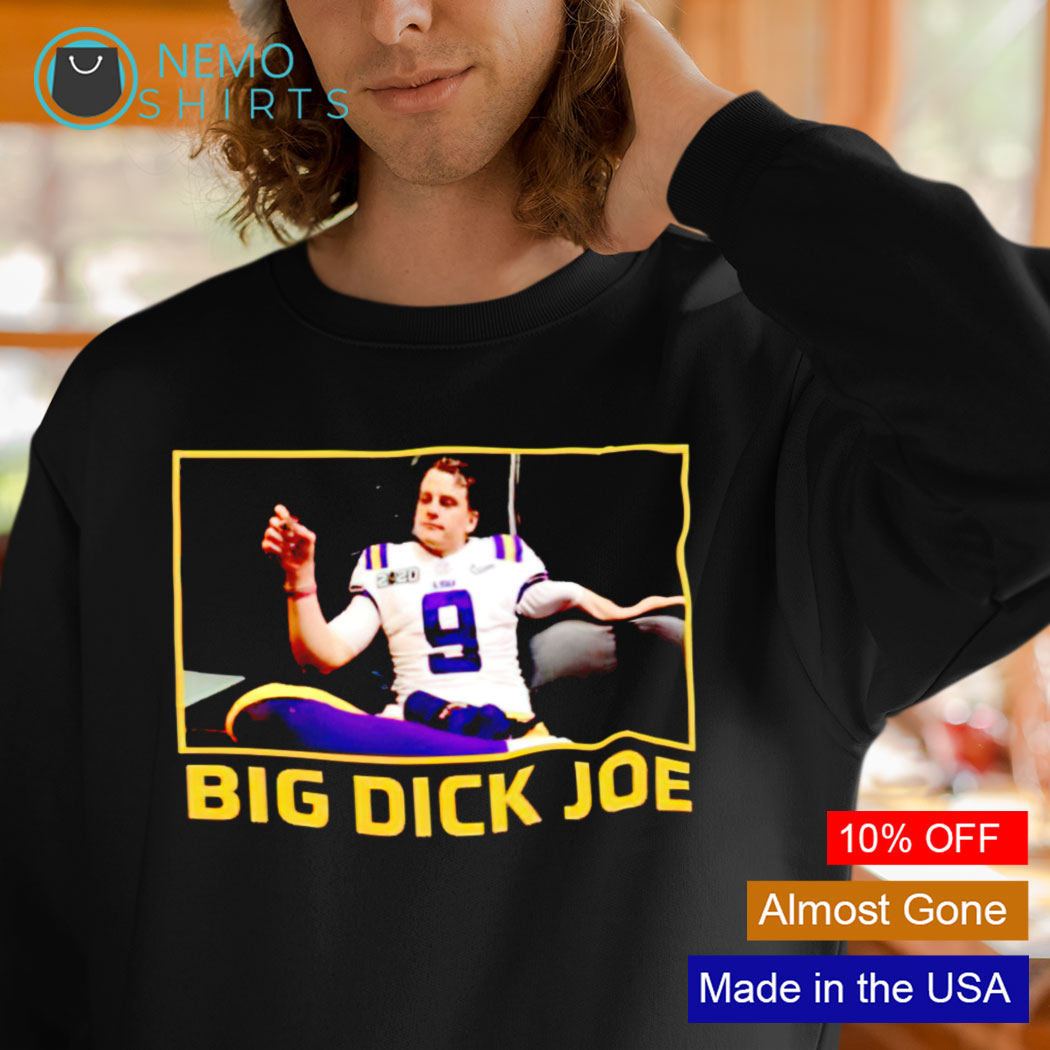 Joe Burrow In Big Dick Joe Shirt, hoodie, sweater, long sleeve and