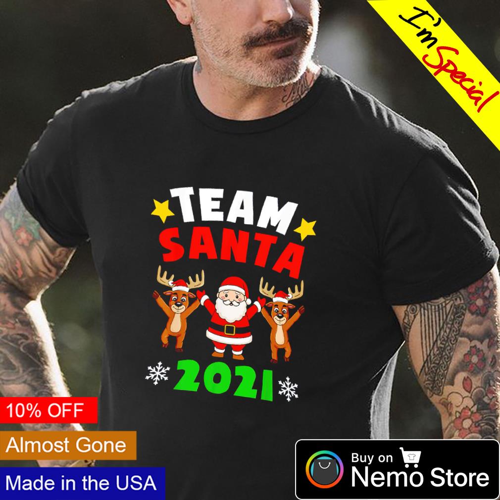 team santa sweater