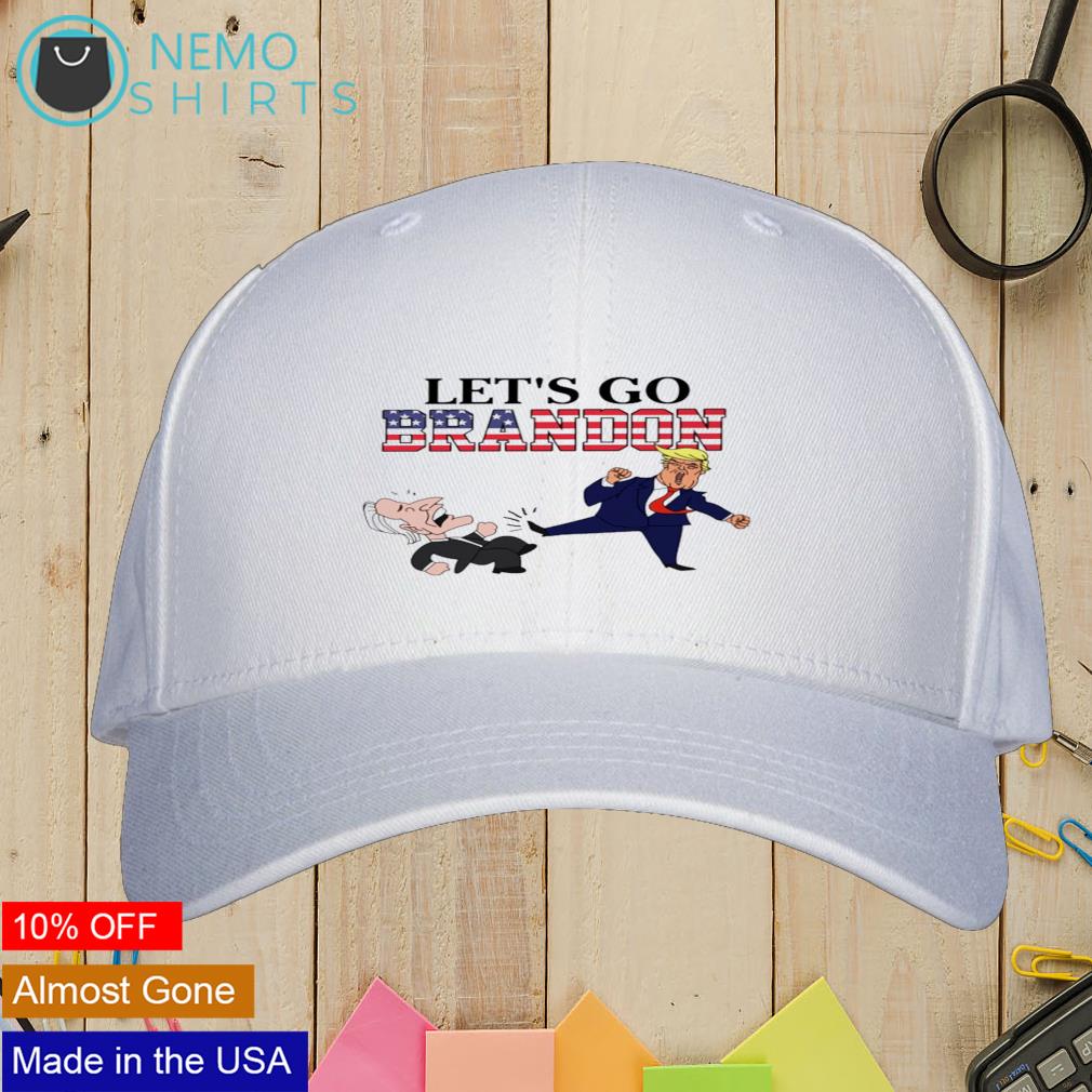 Trump Kick Biden Let S Go Brandon Cap Hat