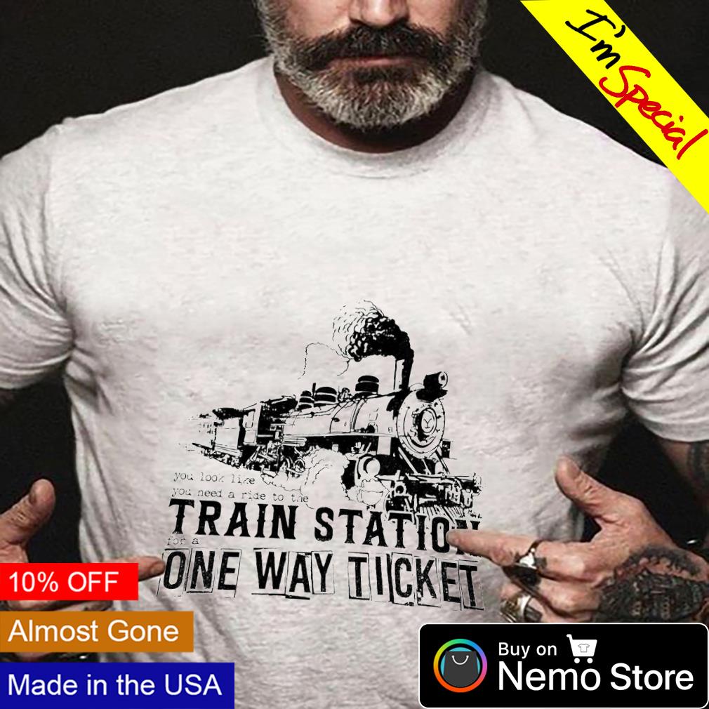 One Way Ticket To Yellowstone Tee One Way Ticket To Yellowstone Tee