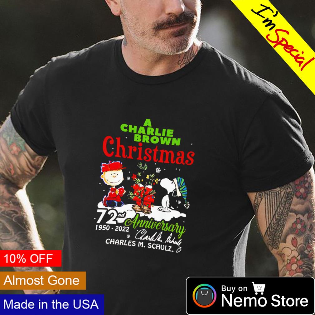 Charlie Brown Christmas 2022 A Charlie Brown Christmas 72Nd Anniversary 1950 2022 Sweater, Hoodie, Sweater And V-Neck T-Shirt