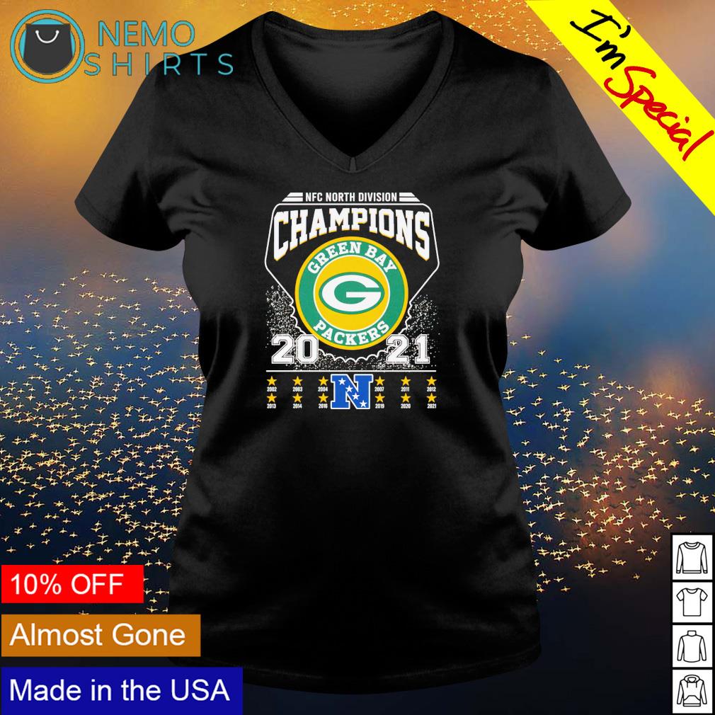 NFC north division champions Green Bay Packers 2021 shirt, hoodie, sweater  and v-neck t-shirt