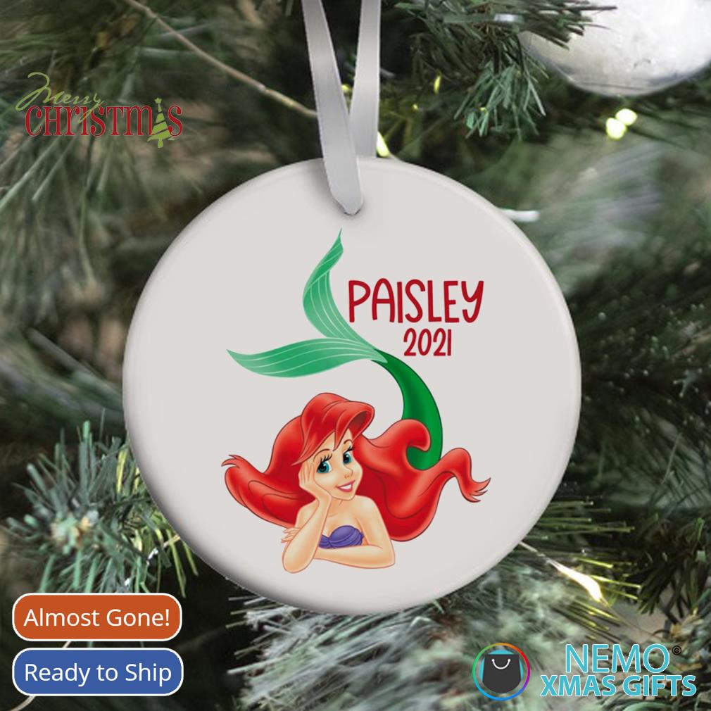 Personalized Princess Ariel Disney Princess Ornament