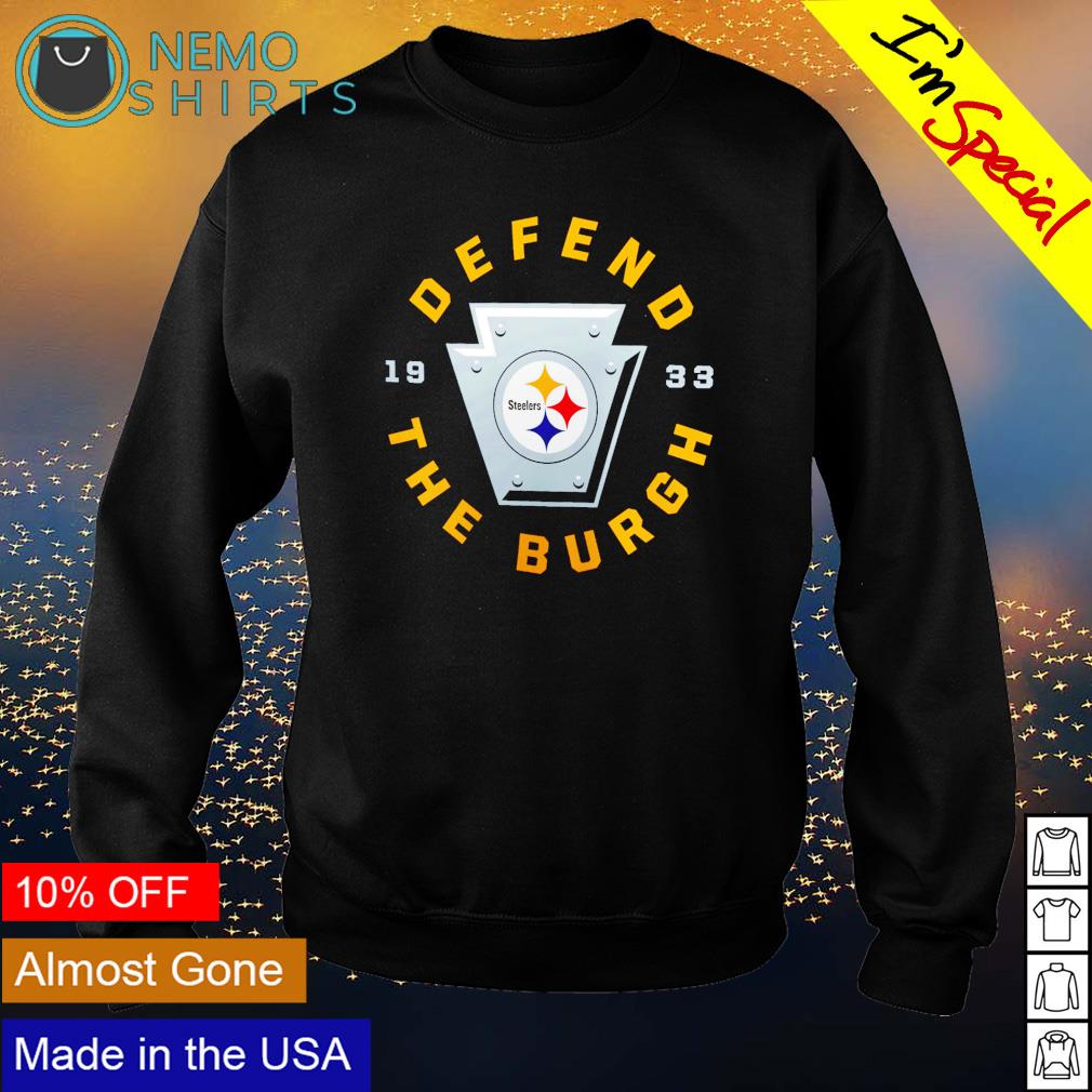 Pittsburgh Steelers defend the burgh 1933 shirt, hoodie, sweater and v-neck  t-shirt