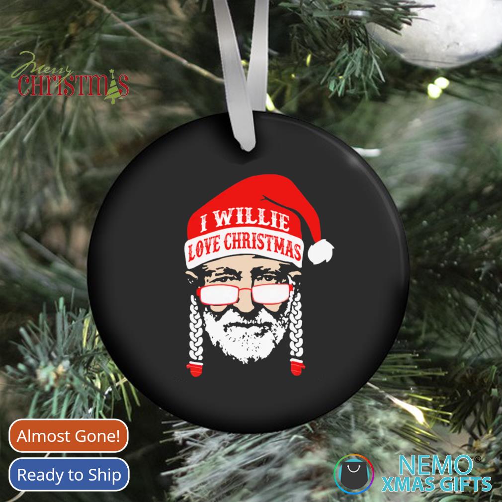 willie nelson christmas shirt