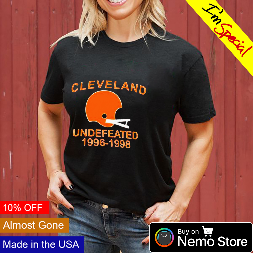 Cleveland Browns undefeated 1996 1998 shirt, hoodie, sweater and v-neck  t-shirt