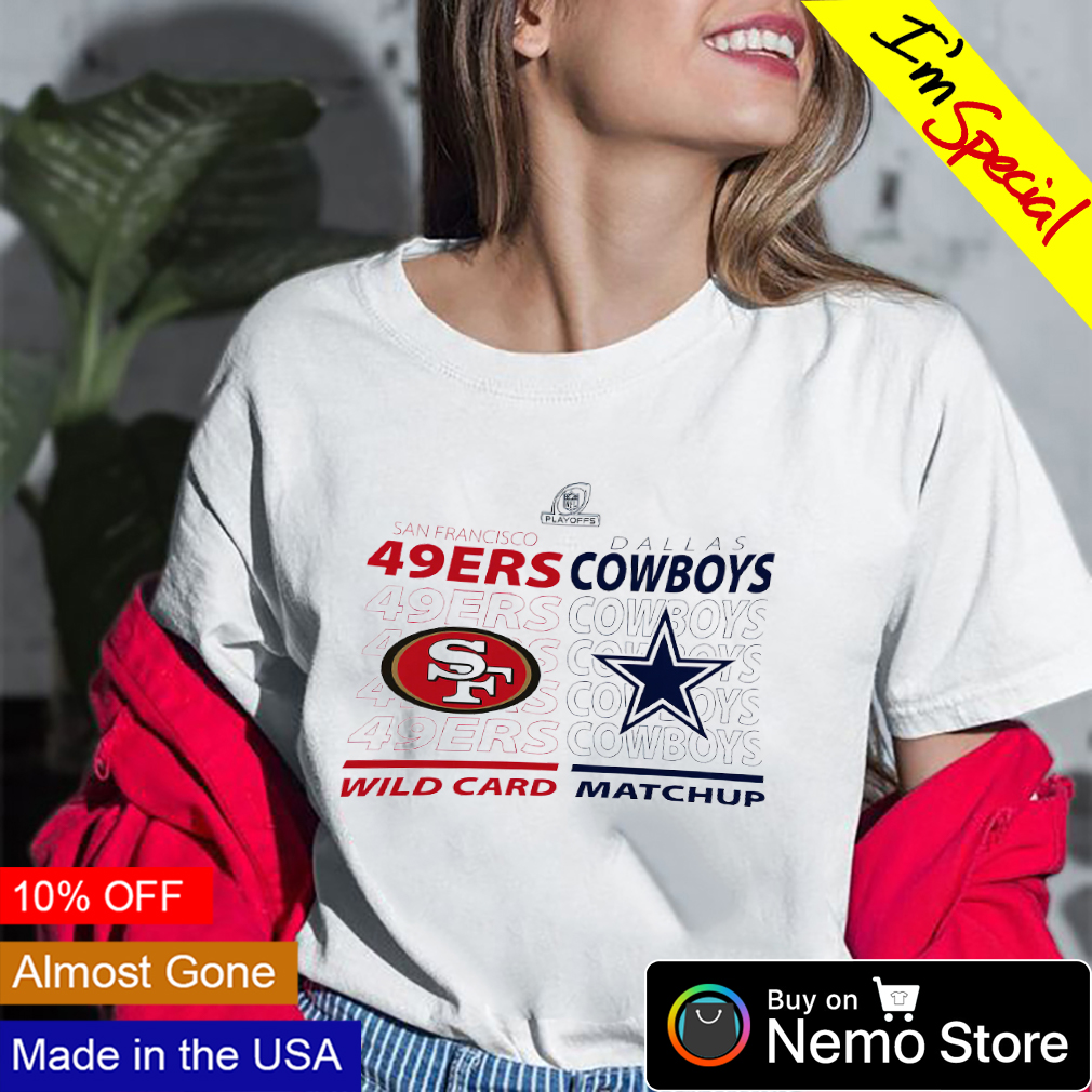 Dallas Cowboys Vs San Francisco 49ers 2022 NFL Wild Card Matchup Classic T- Shirt, hoodie, sweater, long sleeve and tank top