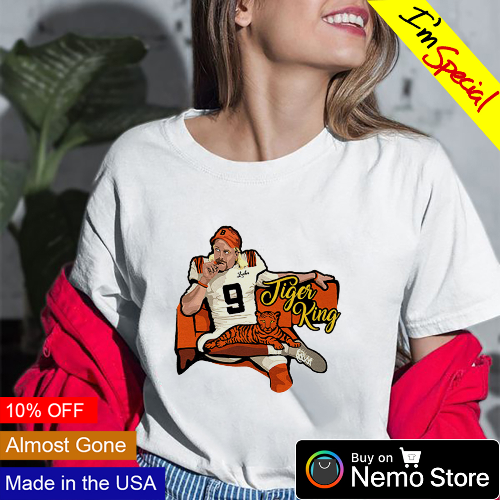 Get It Now Joe Burrow Bengal King T-Shirt 