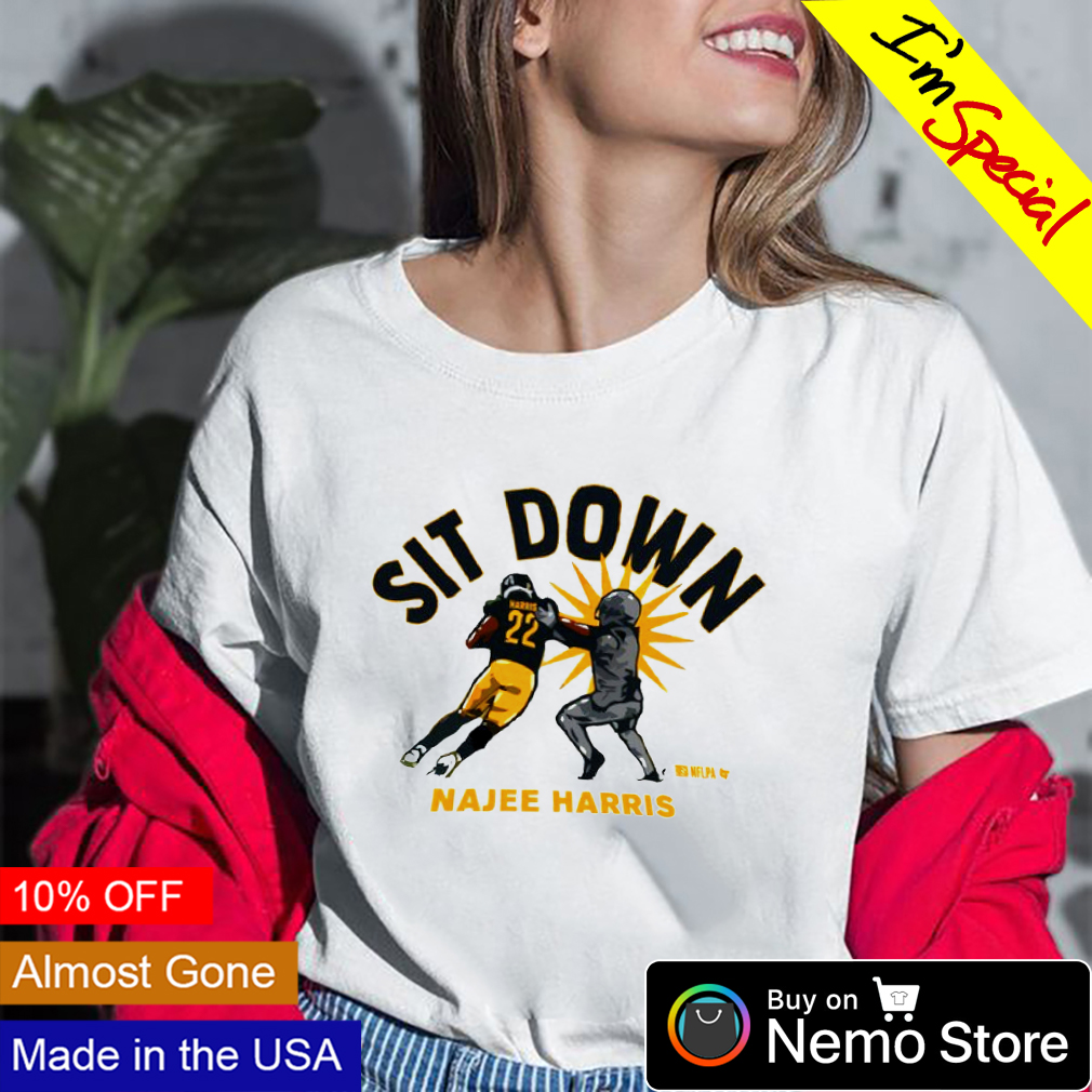 Najee Harris sit down shirt, hoodie, sweater and v-neck t-shirt