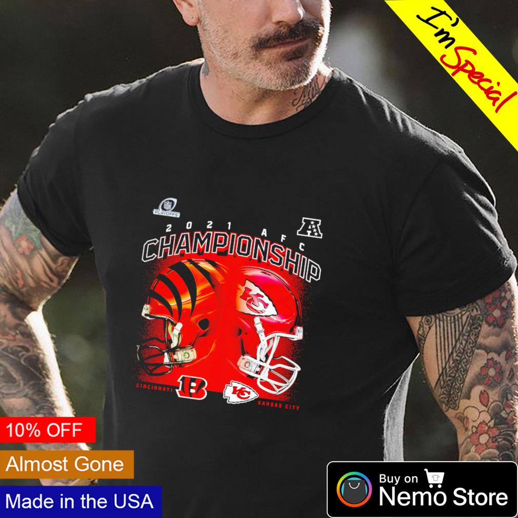 Cincinnati Bengals vs. Kansas City Chiefs AFC Championship shirts for sale;  tickets still available 