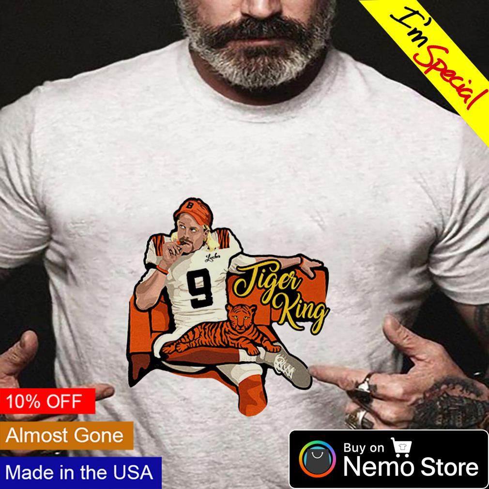 Get It Now Joe Burrow Bengal King T-Shirt 