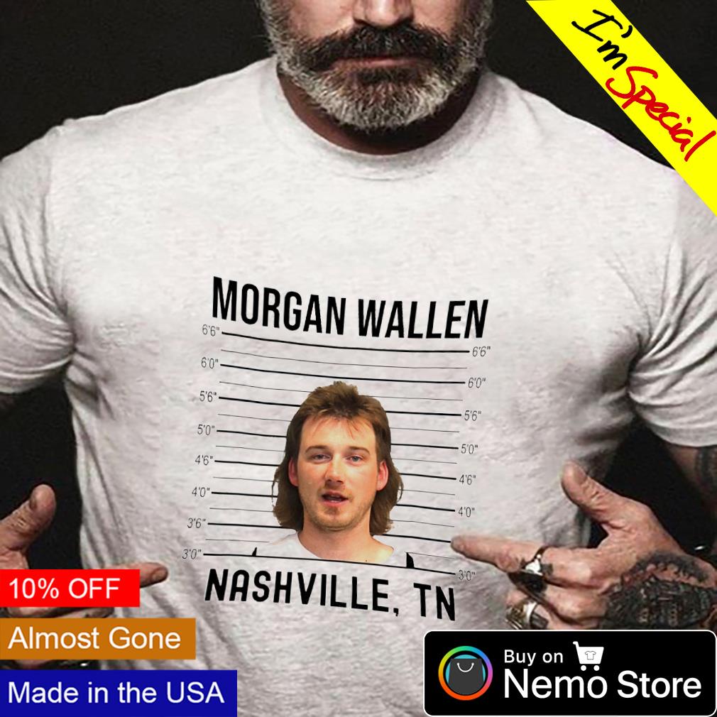Morgan Wallen Mugshot T-Shirt