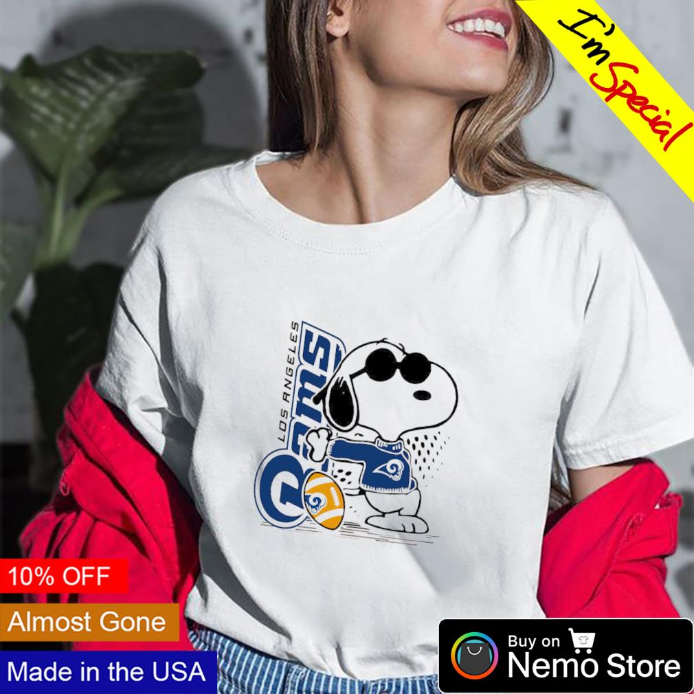 Snoopy Los Angeles Rams shirt, hoodie, sweater and v-neck t-shirt