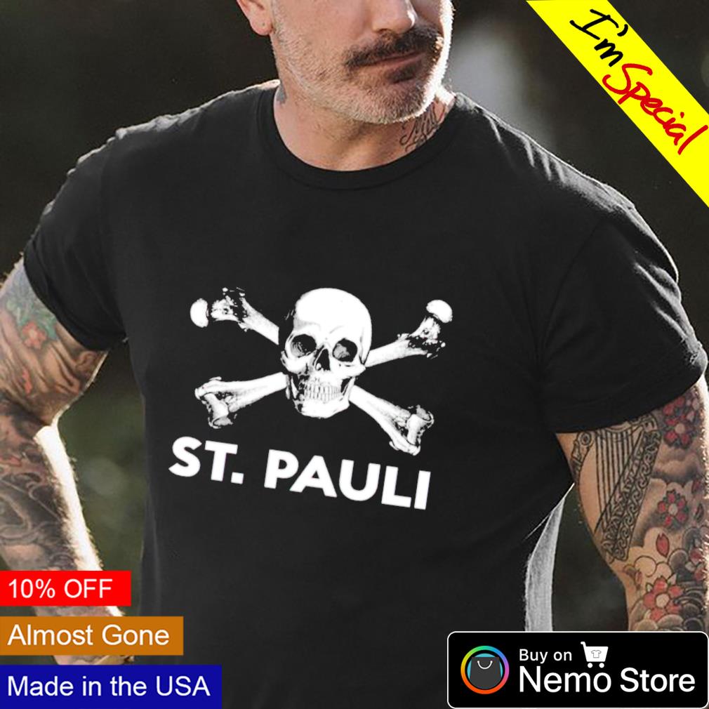 St Pauli Skull hoodie, sweater and v-neck t-shirt