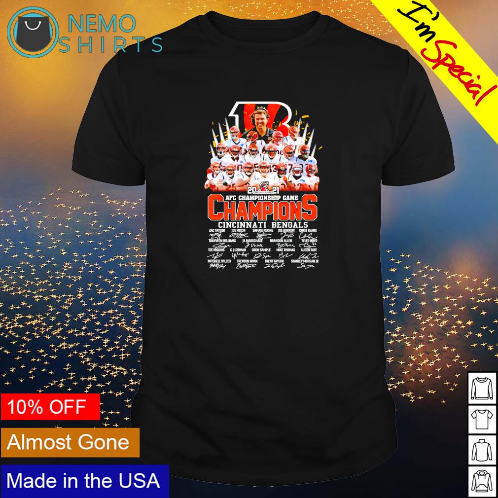 Cincinnati Bengals AFC championship game champions shirt, hoodie, sweater  and v-neck t-shirt
