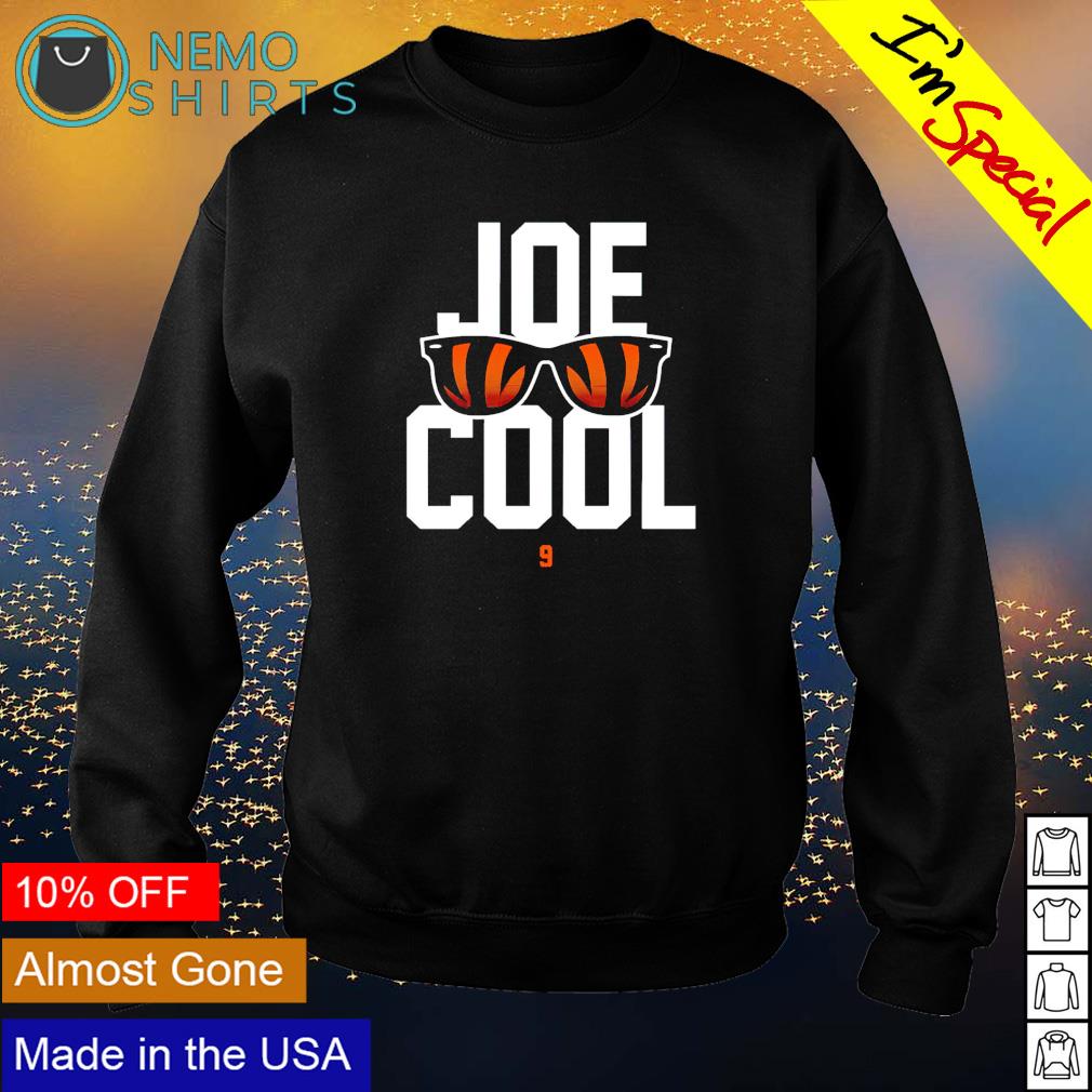 Cincinnati Bengals Joe Cool shirt, hoodie, sweater, longsleeve and V-neck T- shirt