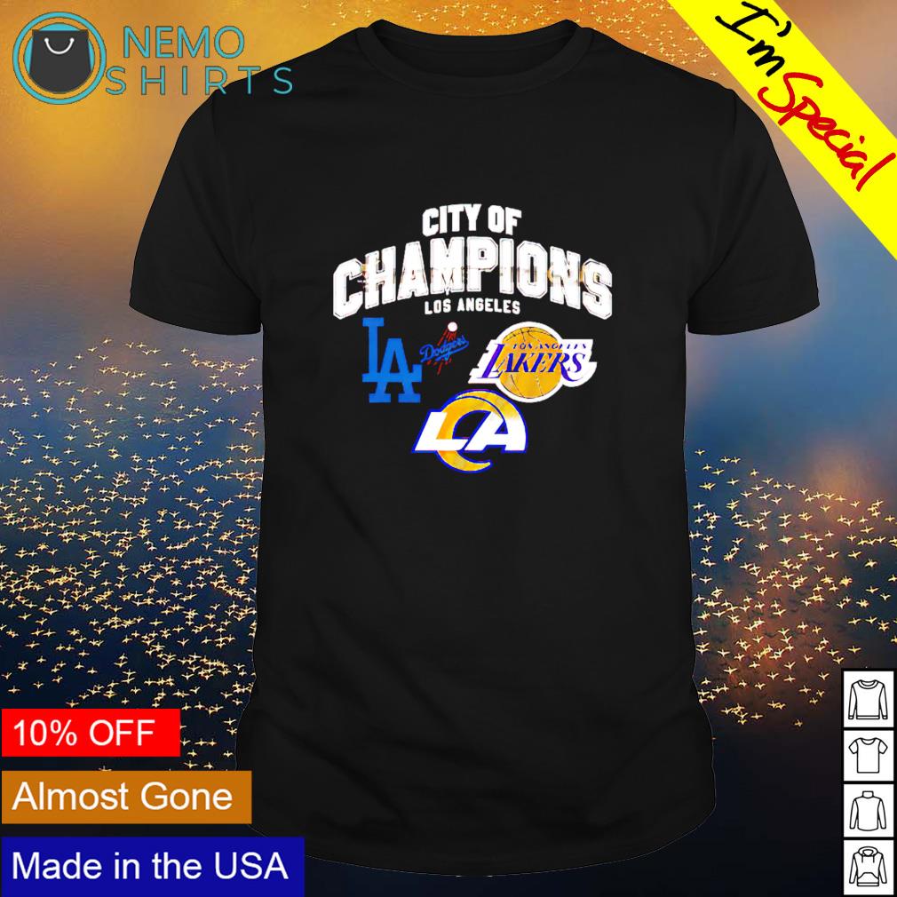 lakers and dodgers championship shirt