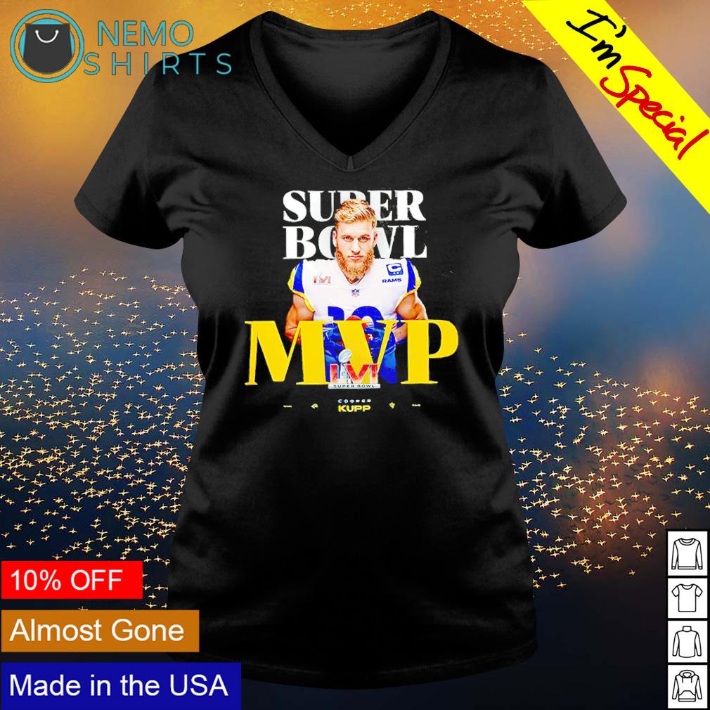 Cooper Kupp 10 MVP Los Angeles Rams Champ Super Bowl LVI shirt, hoodie,  sweater and v-neck t-shirt