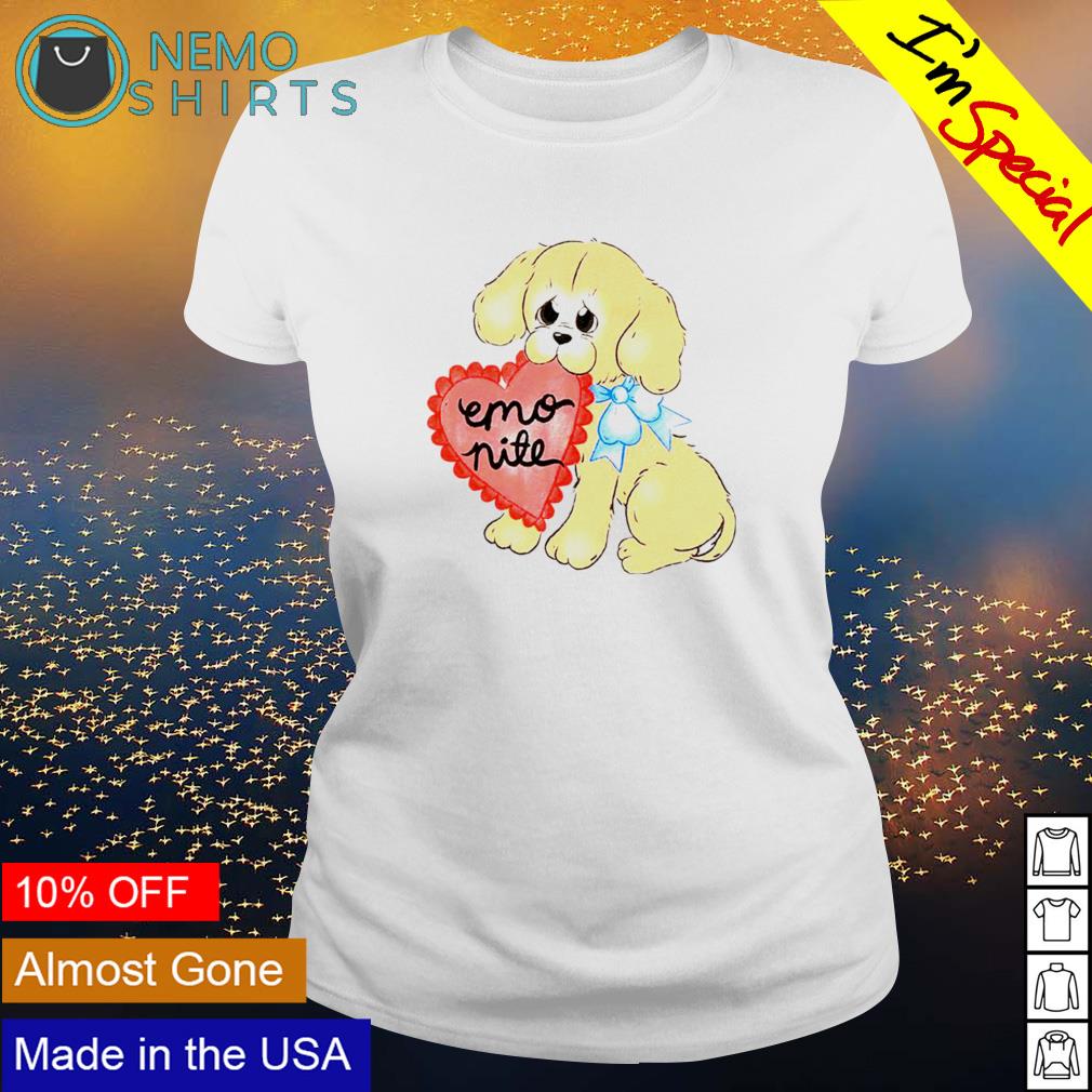 I LOVE HEART EMO GIRLS' Women's V-Neck T-Shirt