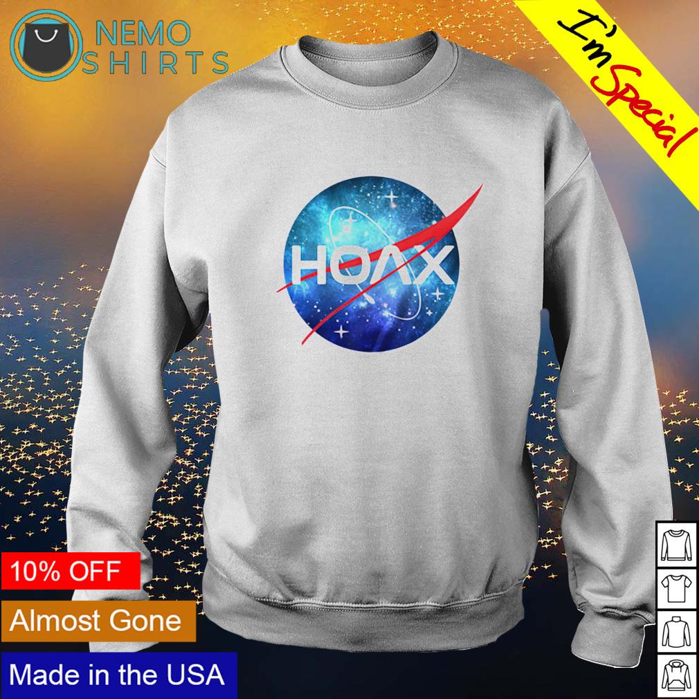 Hoax Nasa Parody Logo shirt, hoodie, sweater and v-neck t-shirt