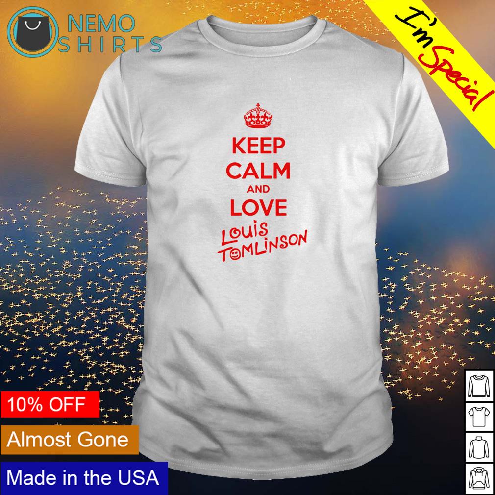 Keep Calm And Love Louis Tomlinson Shirt, hoodie, sweater, long sleeve and  tank top