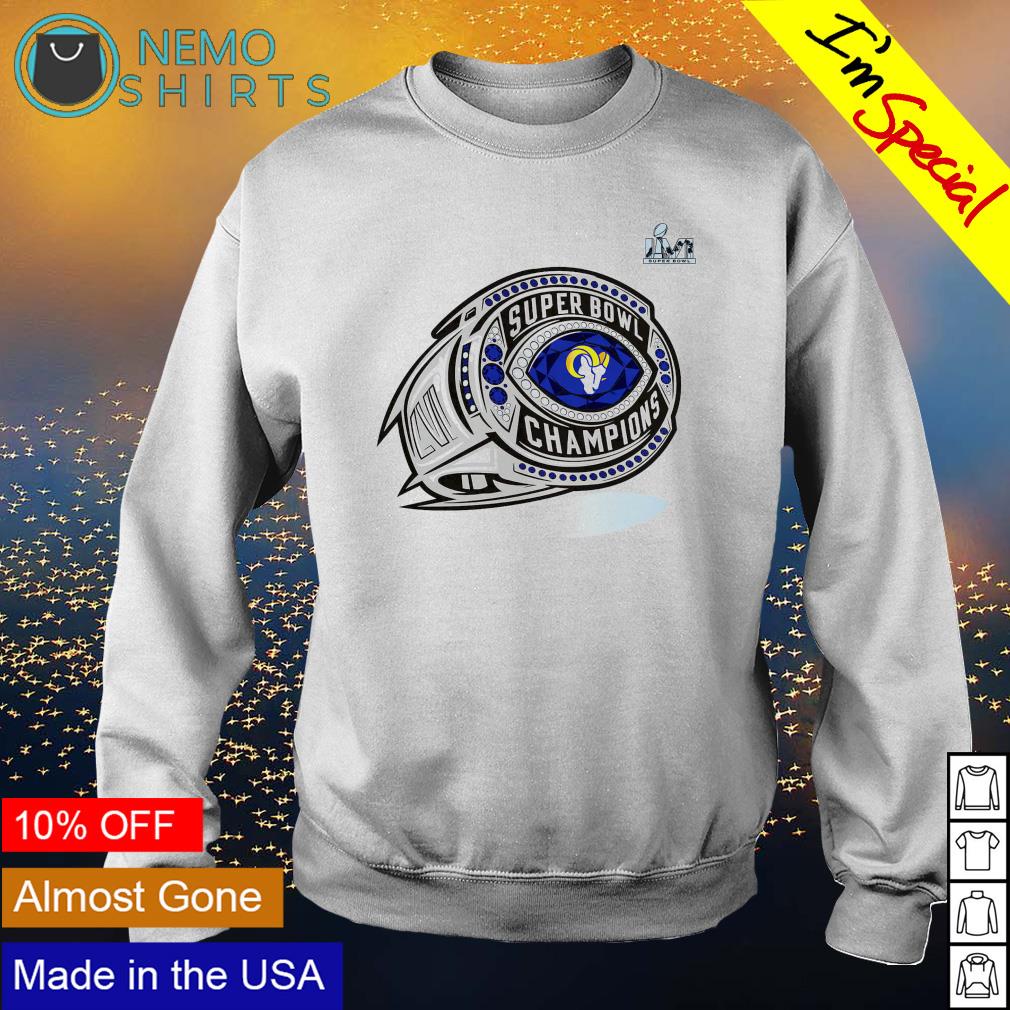 Los Angeles Rams Champions Logo 2023 Shirt,Sweater, Hoodie, And Long  Sleeved, Ladies, Tank Top