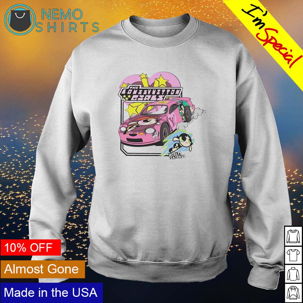 Mega Yacht the powerpuff girls wacky racing shirt hoodie sweater