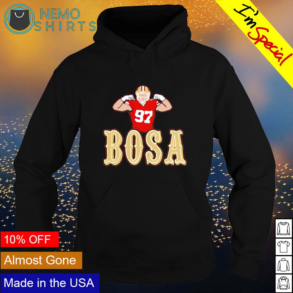 Nick Bosa Then And Now Young Bosa Shirt, hoodie, longsleeve, sweatshirt,  v-neck tee