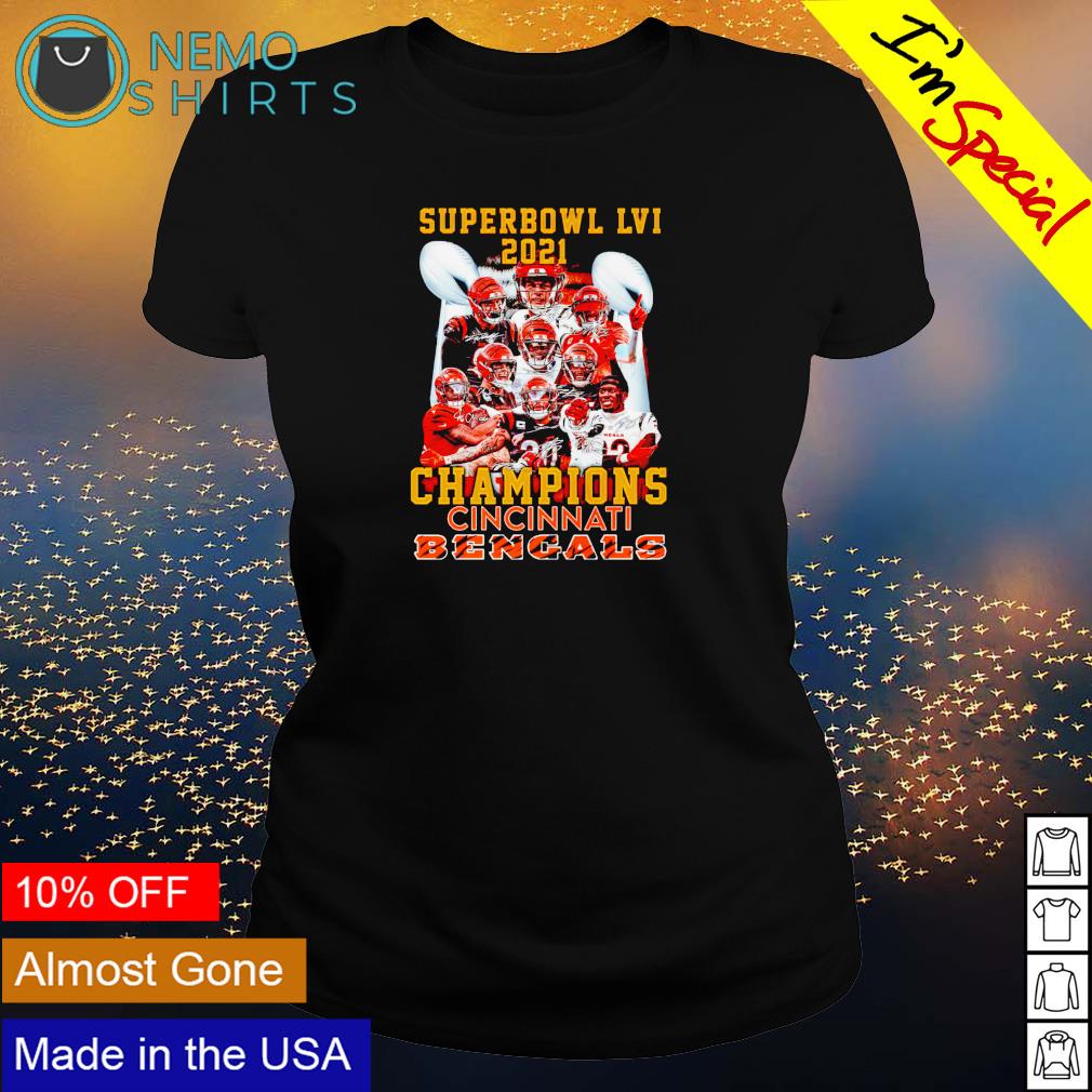 Cincinnati Bengals Super Bowl Champion 2022 T-shirt – Emilytees