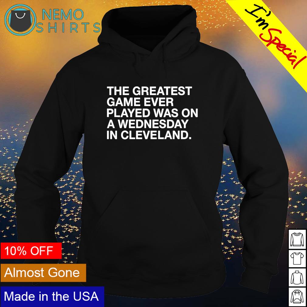 the greatest game ever played t shirt