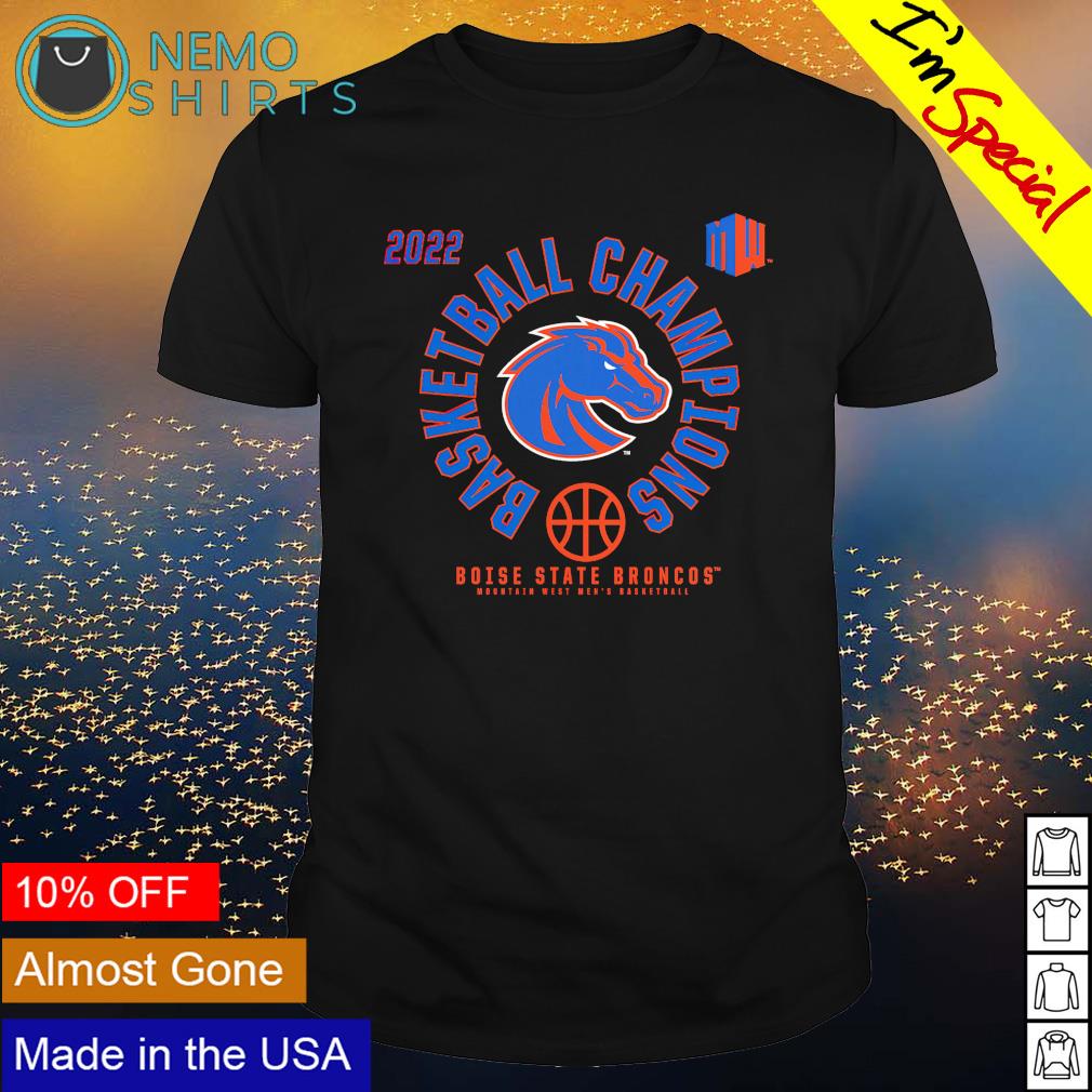 Boise State Broncos 2022 Mountain West Men's Basketball Conference  Tournament Champions shirt, hoodie, sweater and v-neck t-shirt