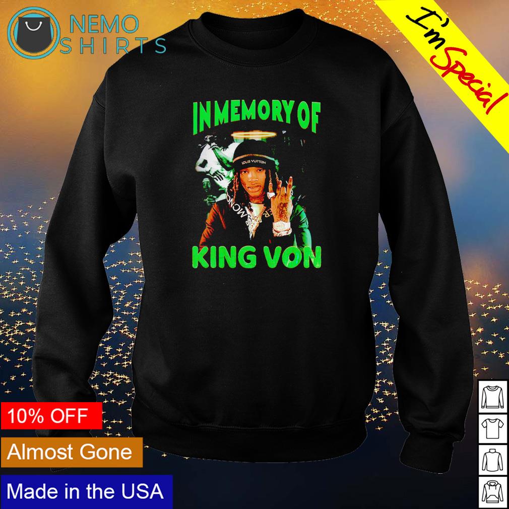 Rip King Von Shirt,Sweater, Hoodie, And Long Sleeved, Ladies, Tank Top