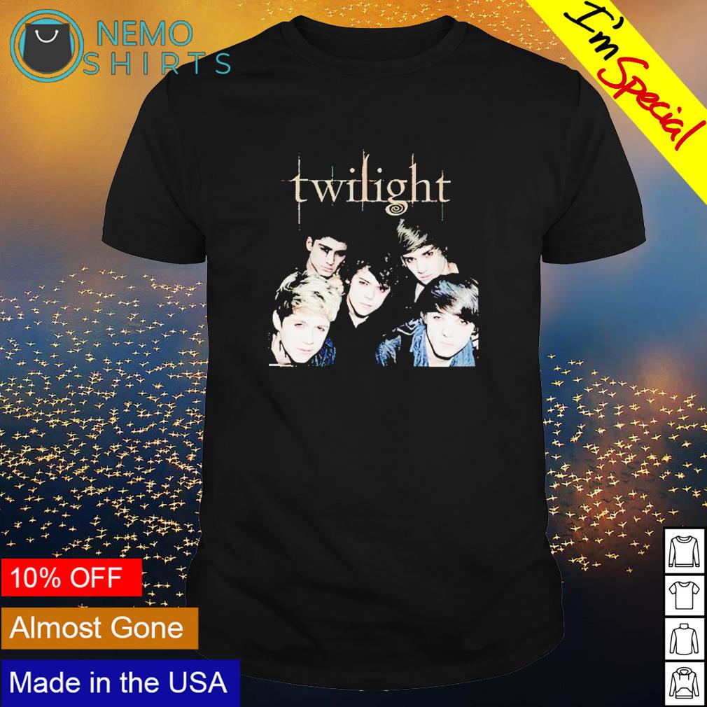 Twilight One Direction Shirt, One Direction as Twilight T-Shirt